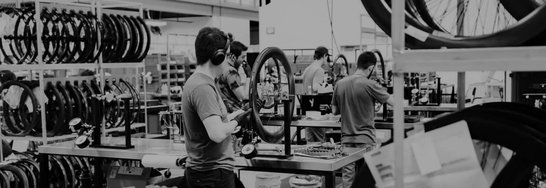 Inside ENVE's factory in Ogden, Utah